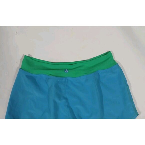 PrAna Millie Board Shorts Size Small Teal Active Water Hike Beach Pull On - Picture 7 of 9